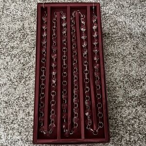 Bombay Chain/Glass Christmas Garland New In Package